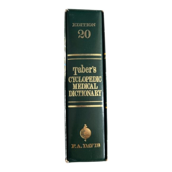 Taber’s Cyclopedic Medical Dictionary – 20th Edition Thumb-Indexed Hardcover (20 - Picture 3 of 9